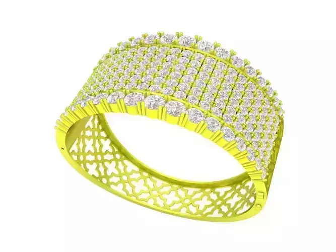 7936 luxury pave diamond women bangle bracelets