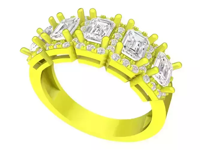 7937 italy diamond women fashion ring