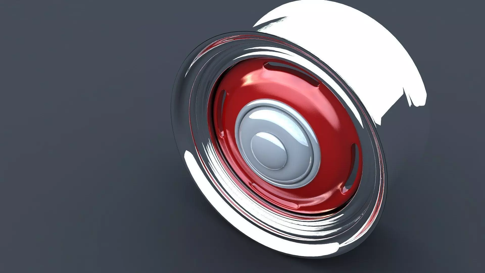 Steelie Rim 3D model_0