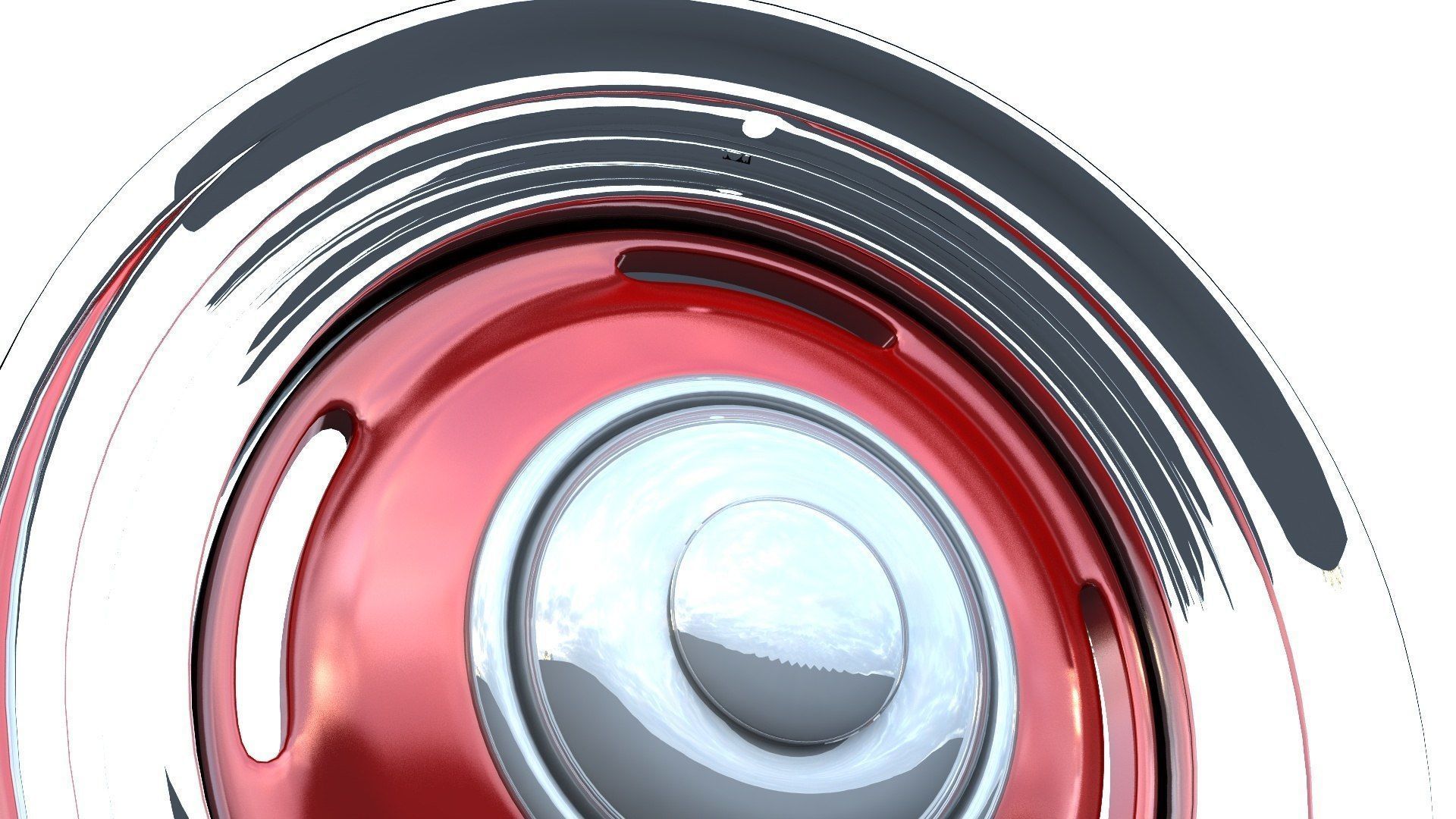 Steelie Rim 3D model_1