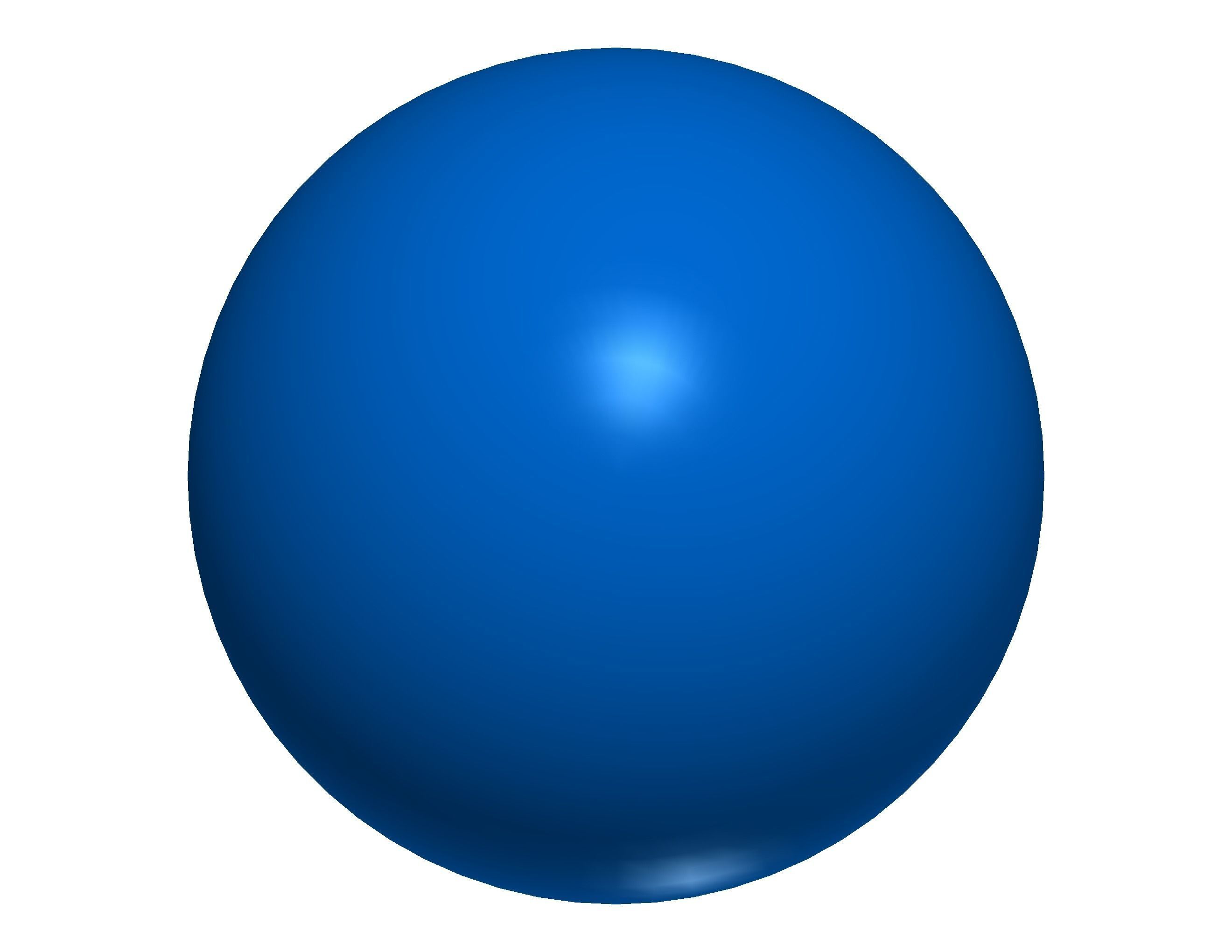 Plastic Wiffle Ball 3D print model_41