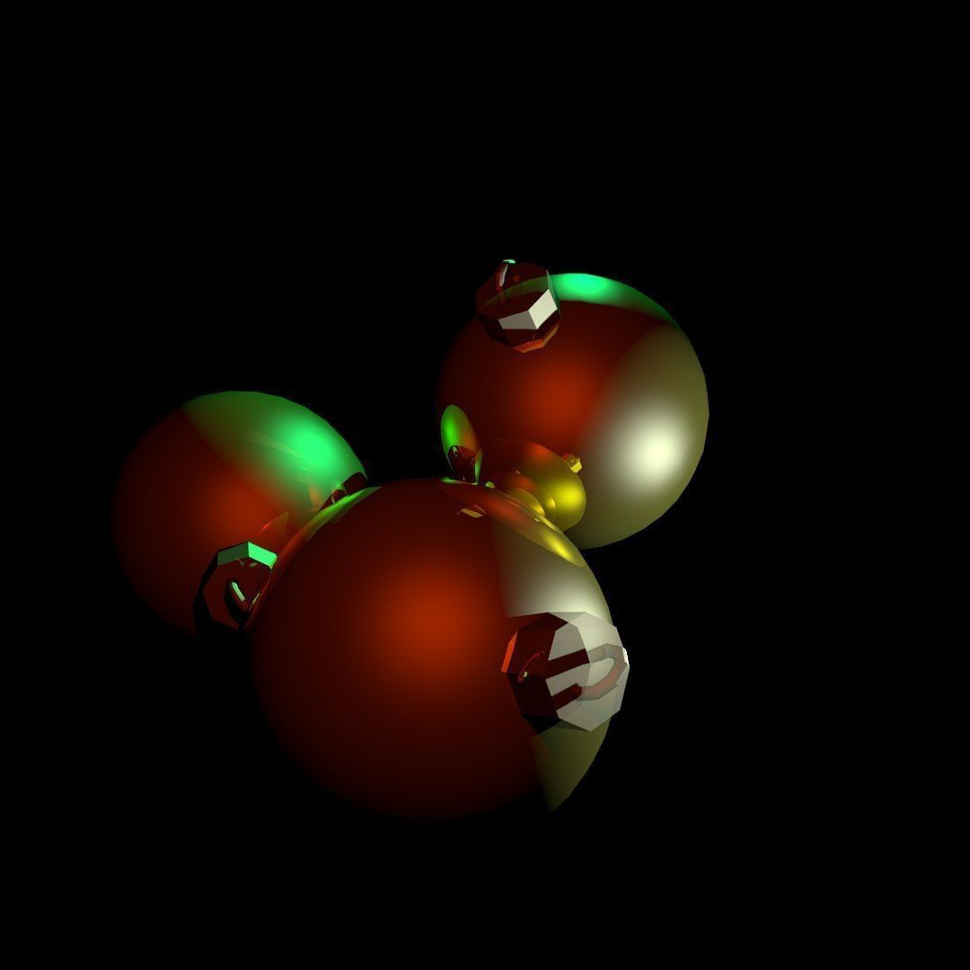 Christmas Tree Decoration 3D model_2
