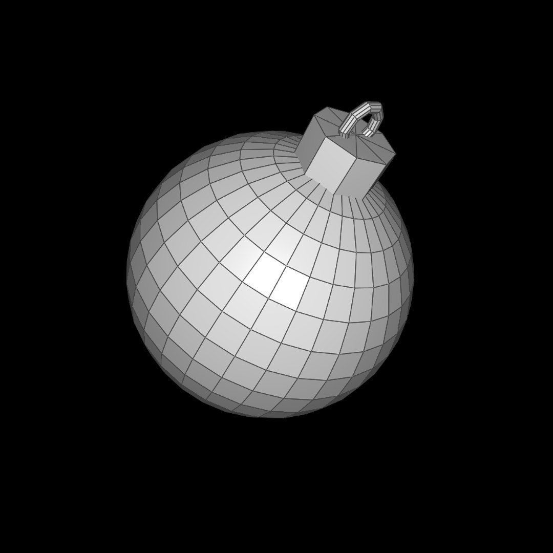 Christmas Tree Decoration 3D model_4