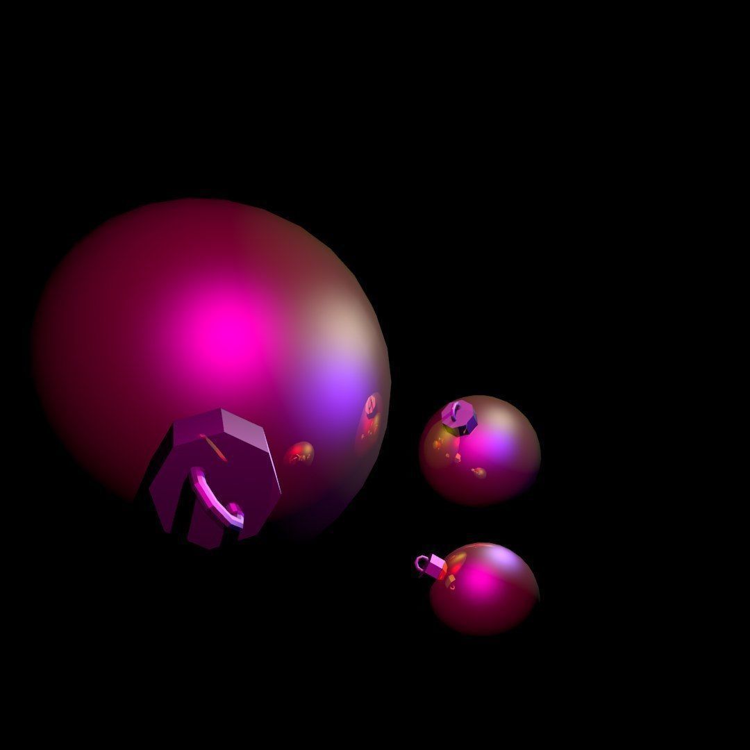 Christmas Tree Decoration 3D model_3