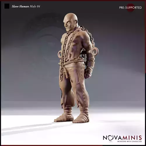Slave Human Male 04 3D print model