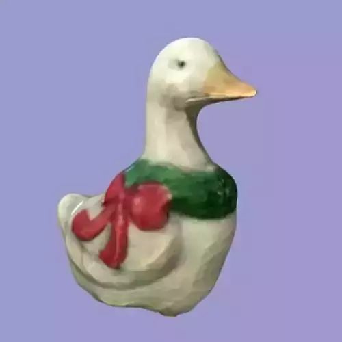 Christmas Duck 3D model