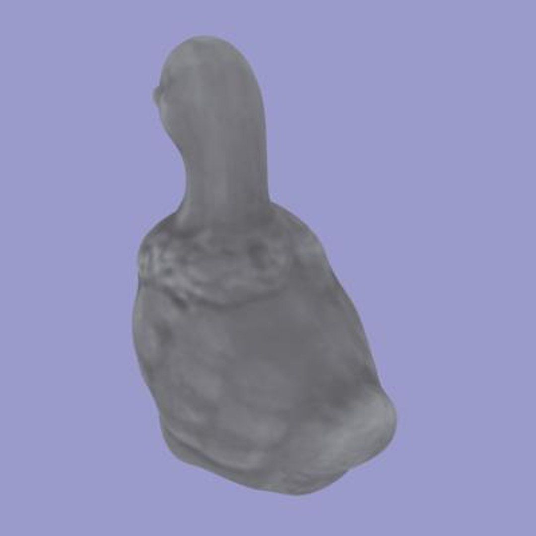 Christmas Duck 3D model_5