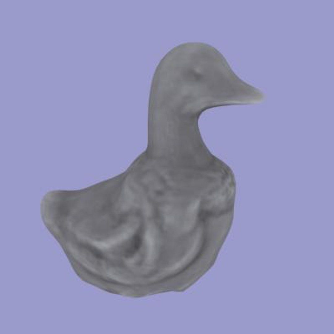 Christmas Duck 3D model_4