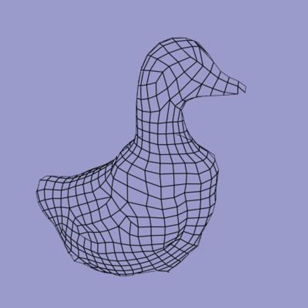 Christmas Duck 3D model_3