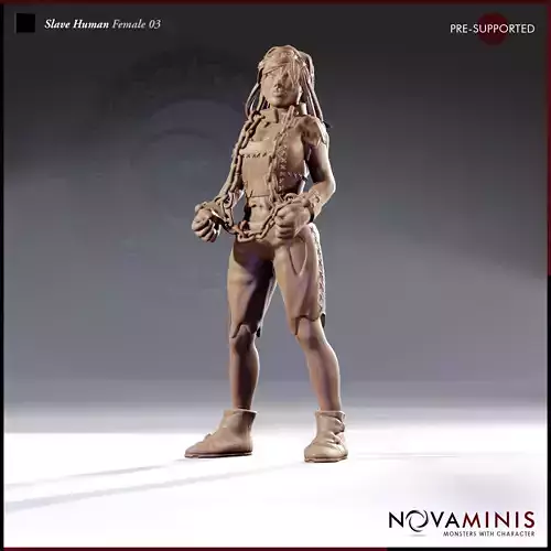 Slave Human Female 03 3D print model