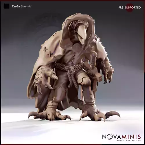Kenku Scout 01 3D print model