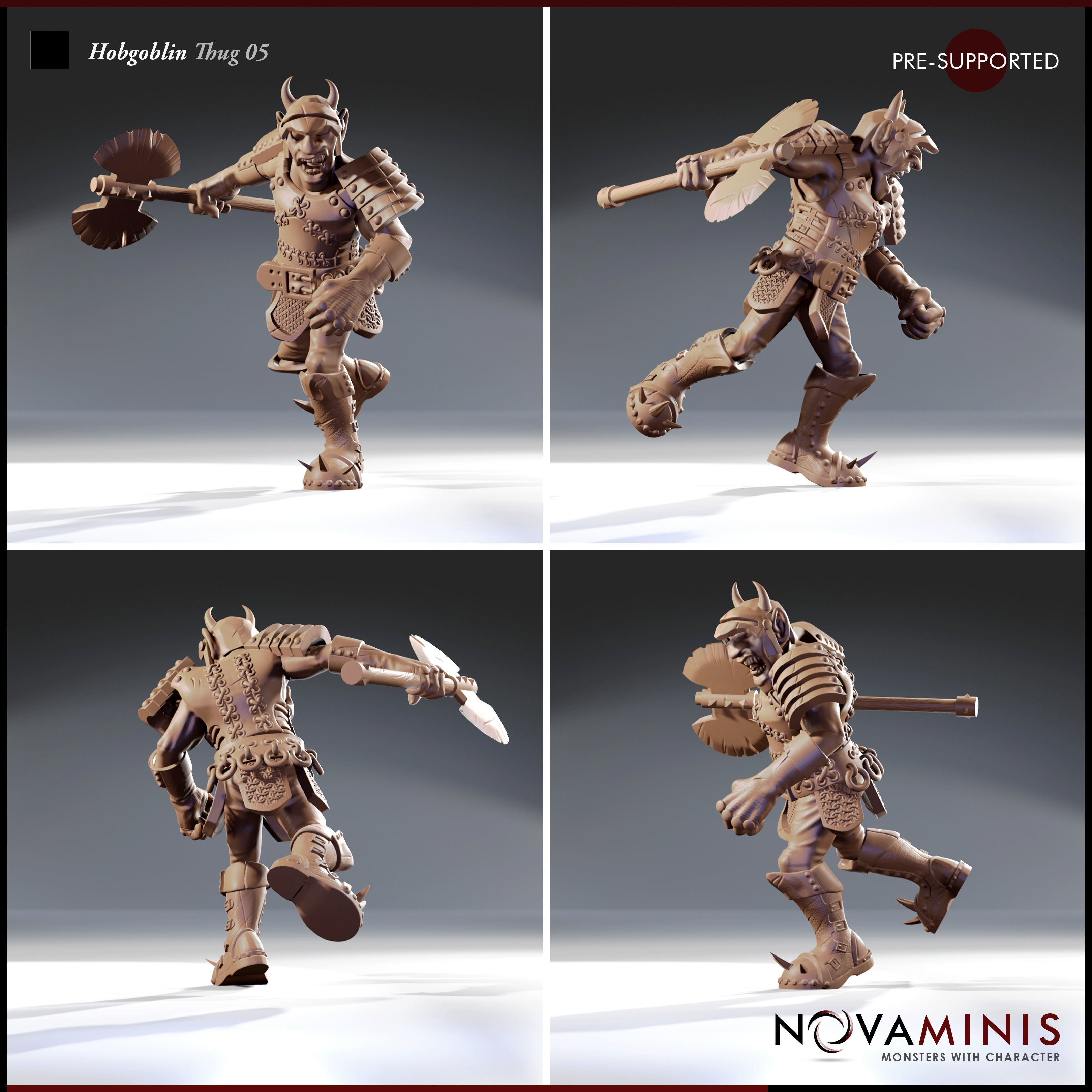 Hobgoblin Thug 05 3D print model_2