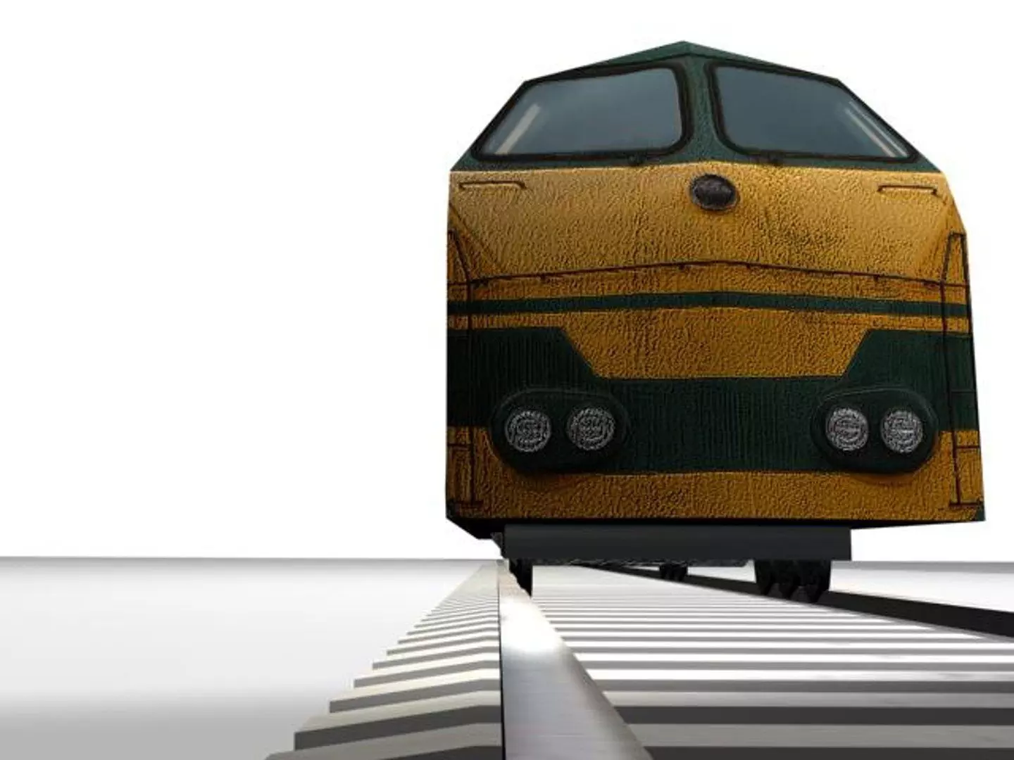 Locomotive 3D model_0