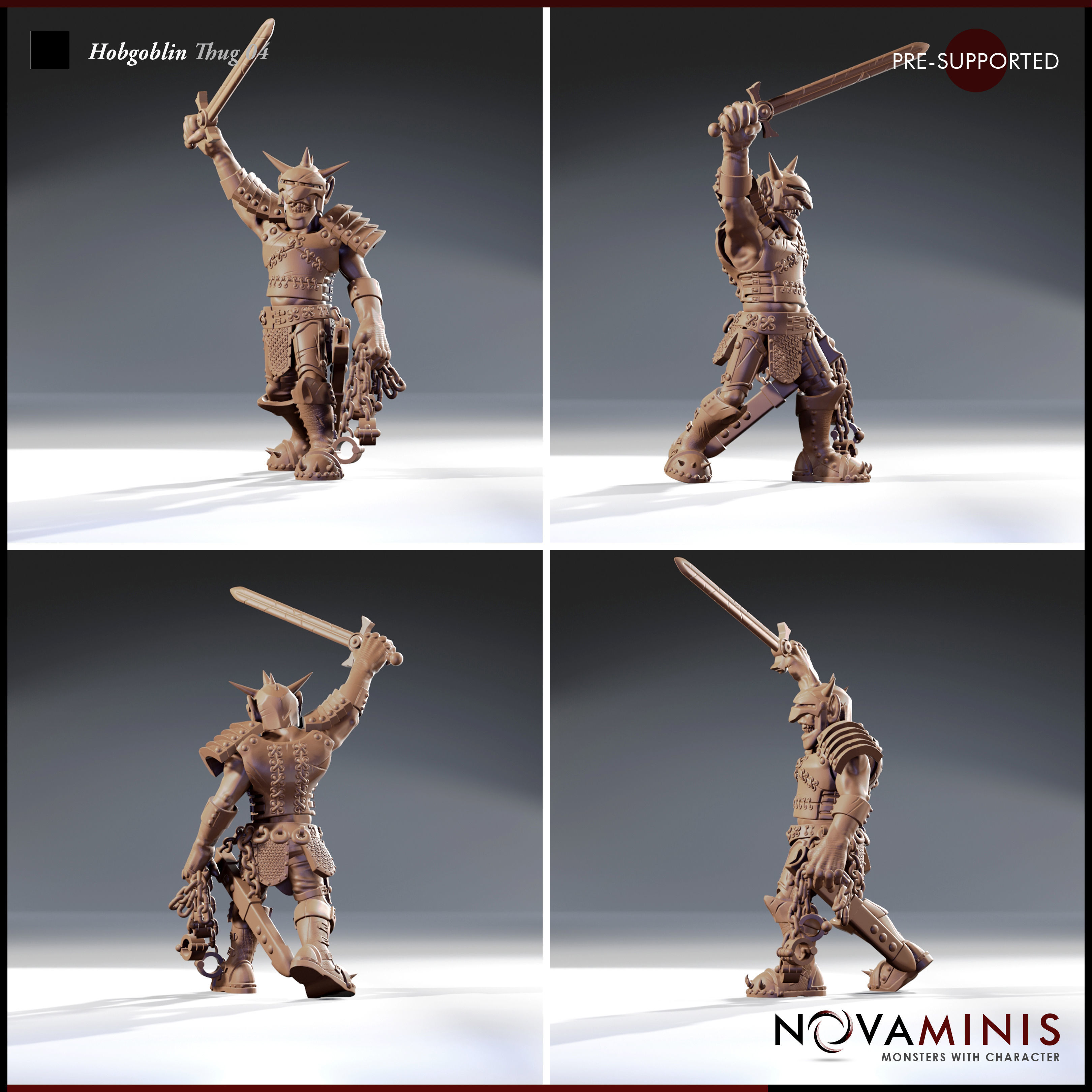 Hobgoblin Thug 04 3D print model_2