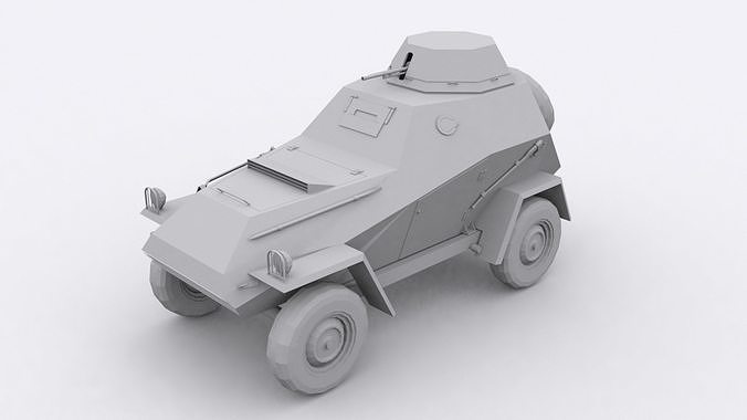 BA-64 3D model