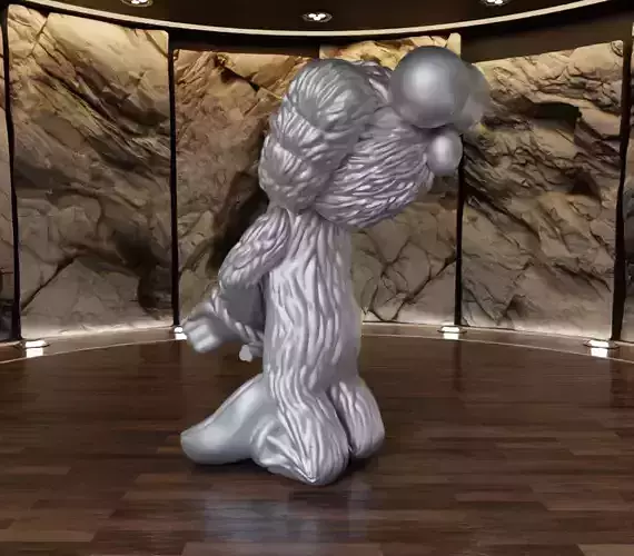 Kaws Hostage BFF Version Fan Art Toy 