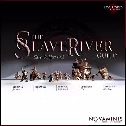 Slaver Raiders - Slave River Guild 3D Model Collection