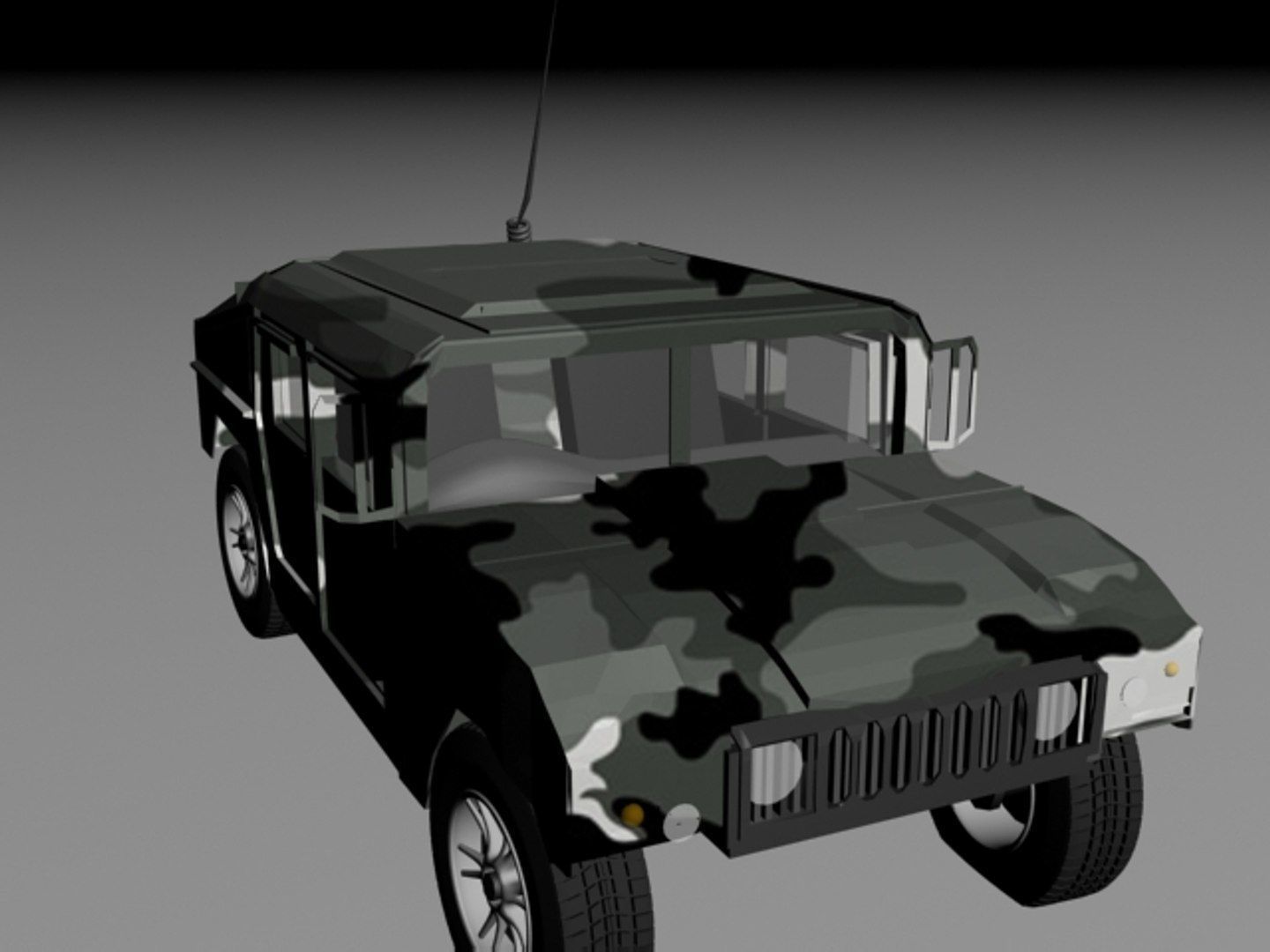 Humvee 3D model_3