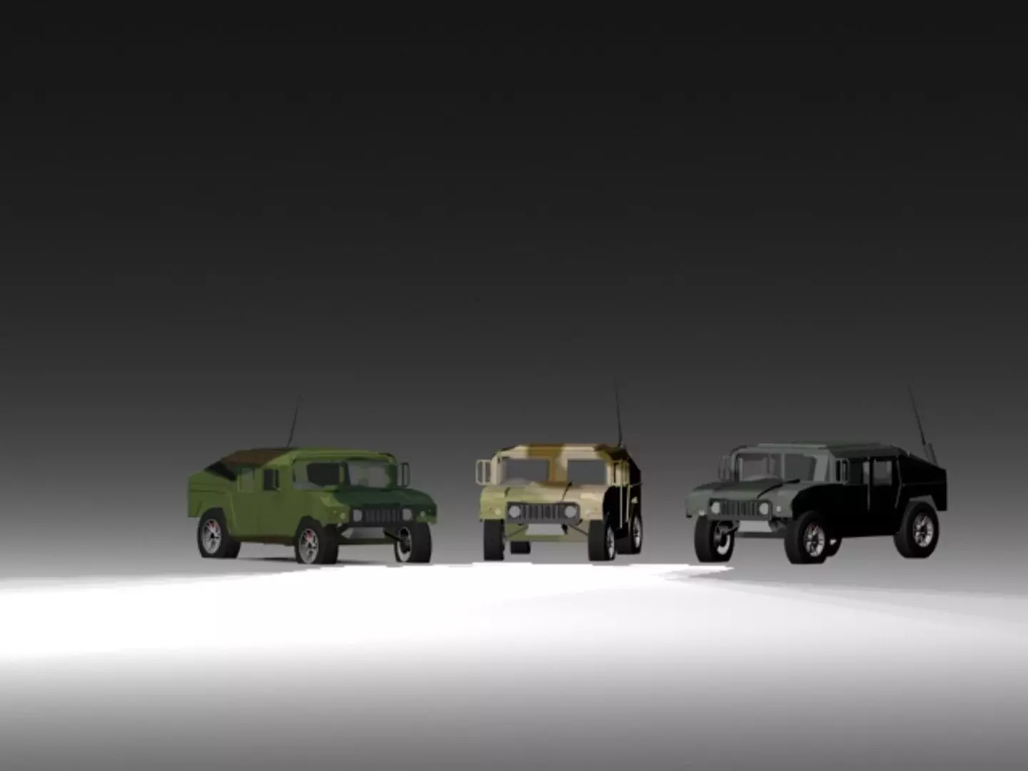Humvee 3D model_0