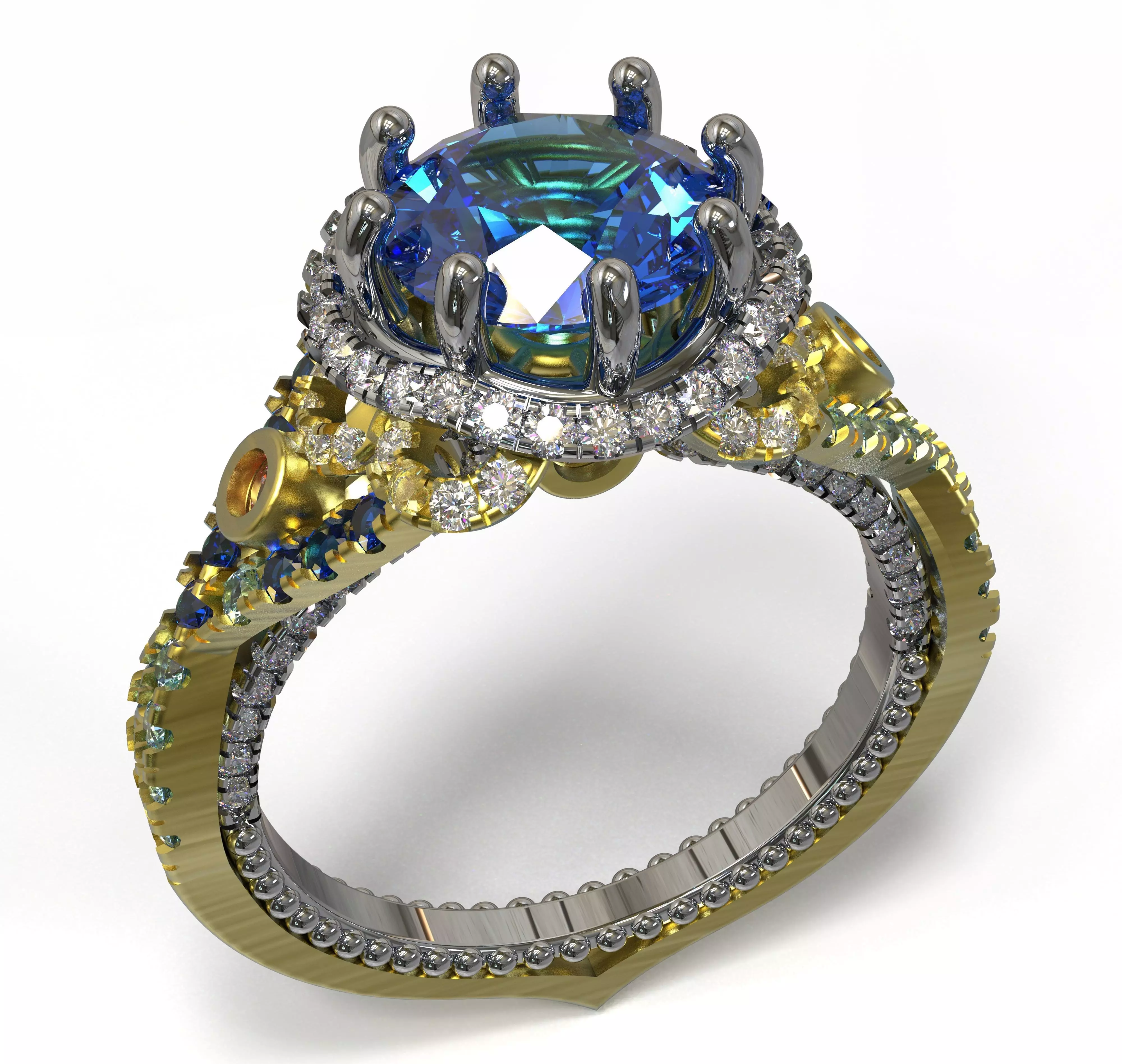 stl and rhinoceros ring 3D print model_0