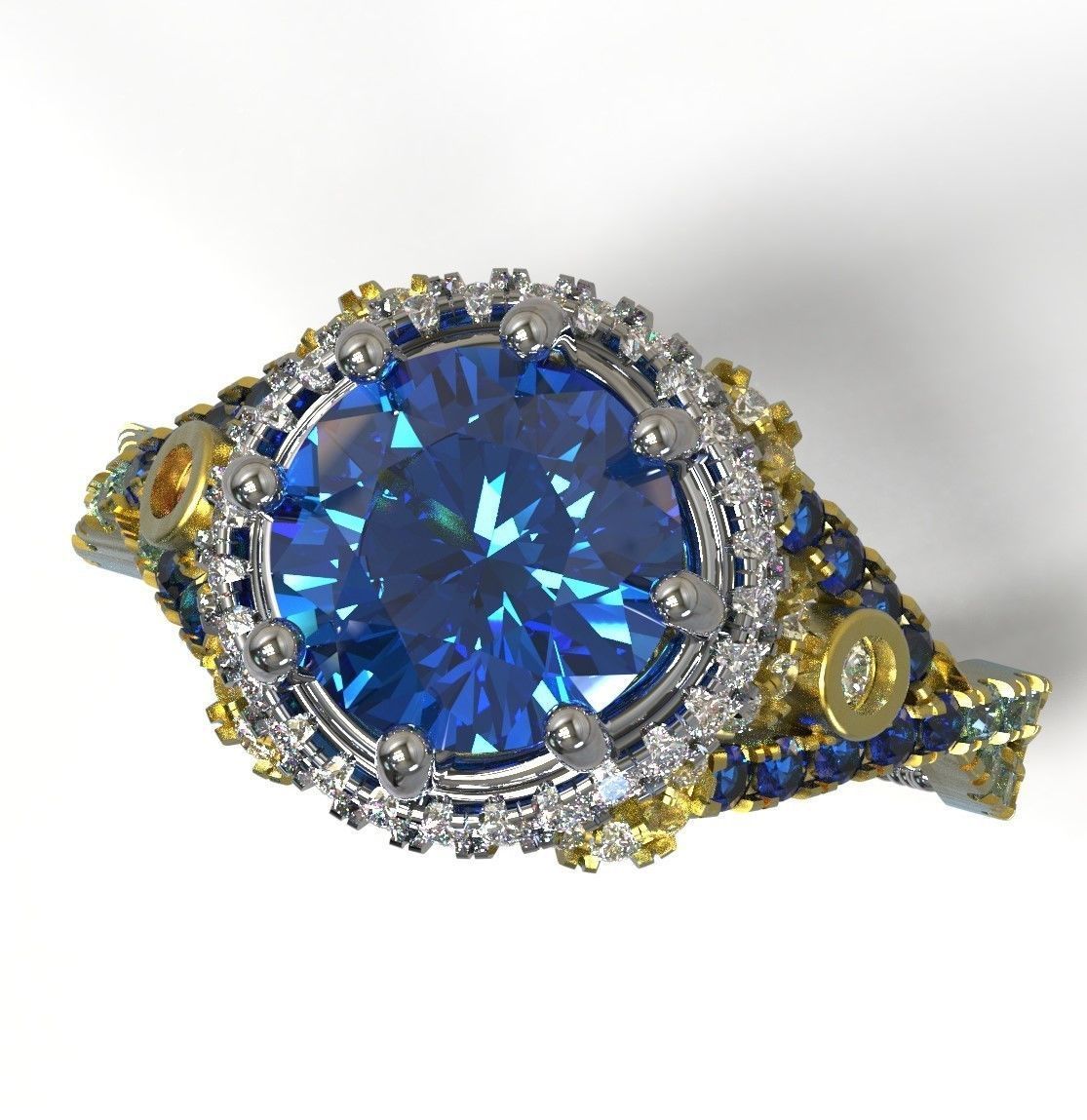 stl and rhinoceros ring 3D print model_2