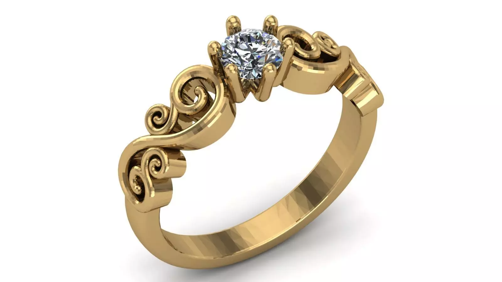 Ring 3D printable model 3D print model_0