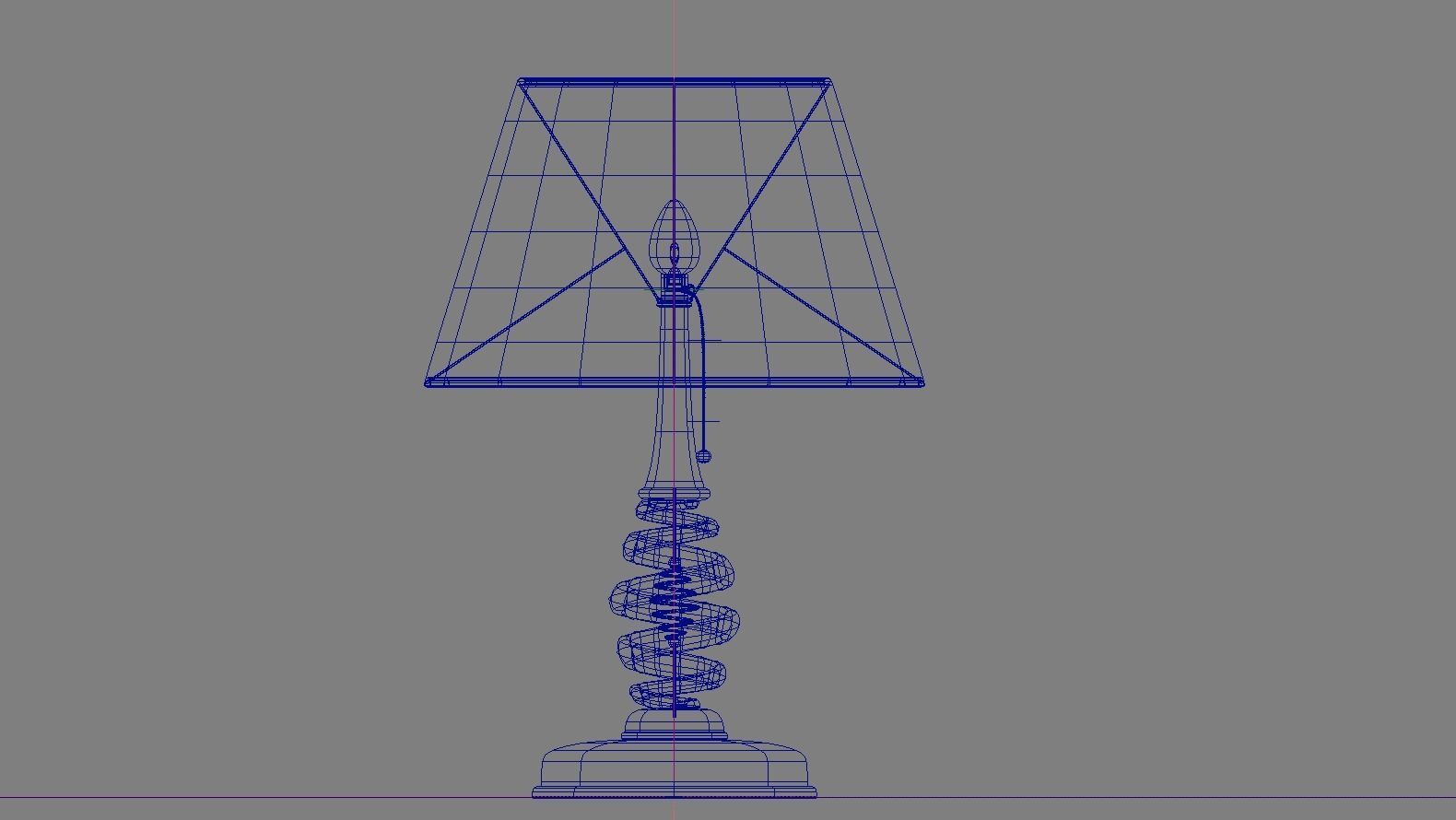 Rigged Lamp Model 3D model_11