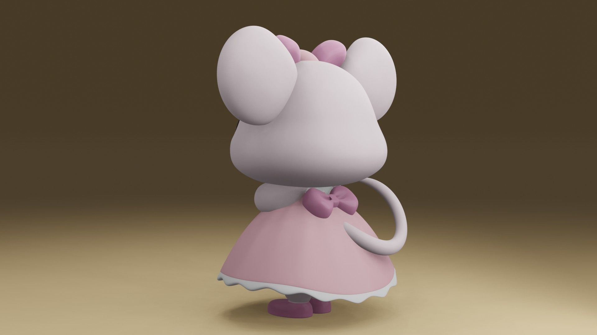 Mouse 3D print model_12