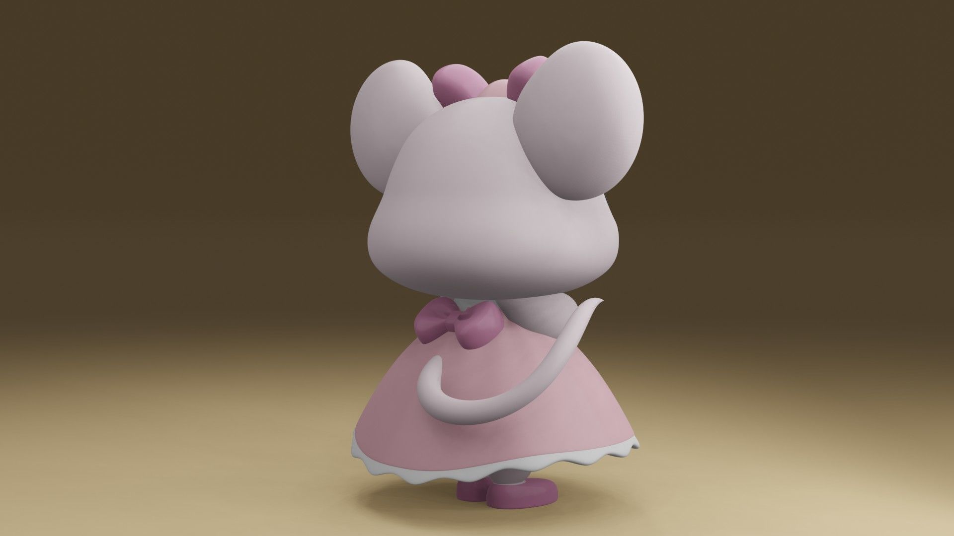 Mouse 3D print model_10