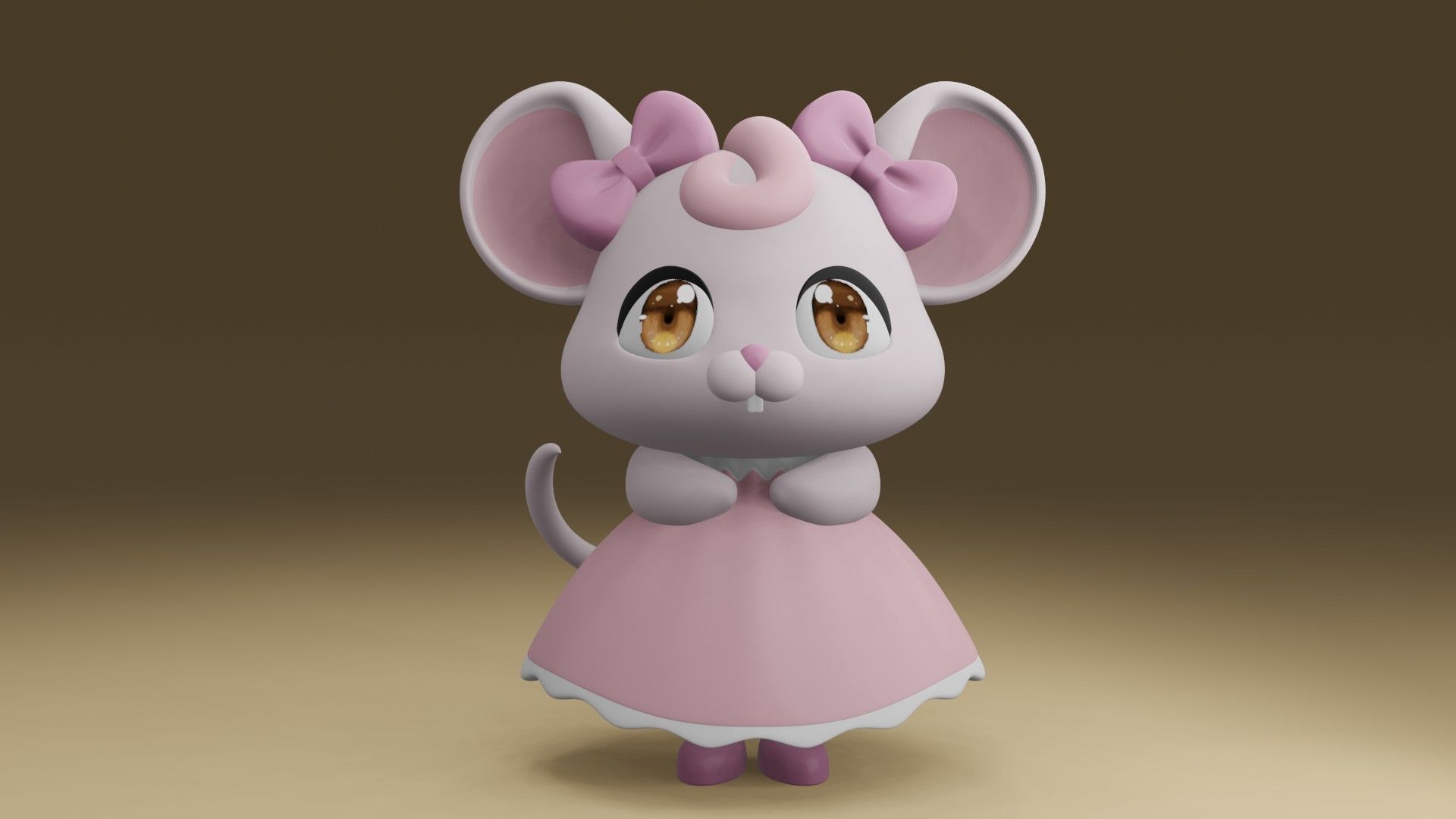 Mouse 3D print model_7