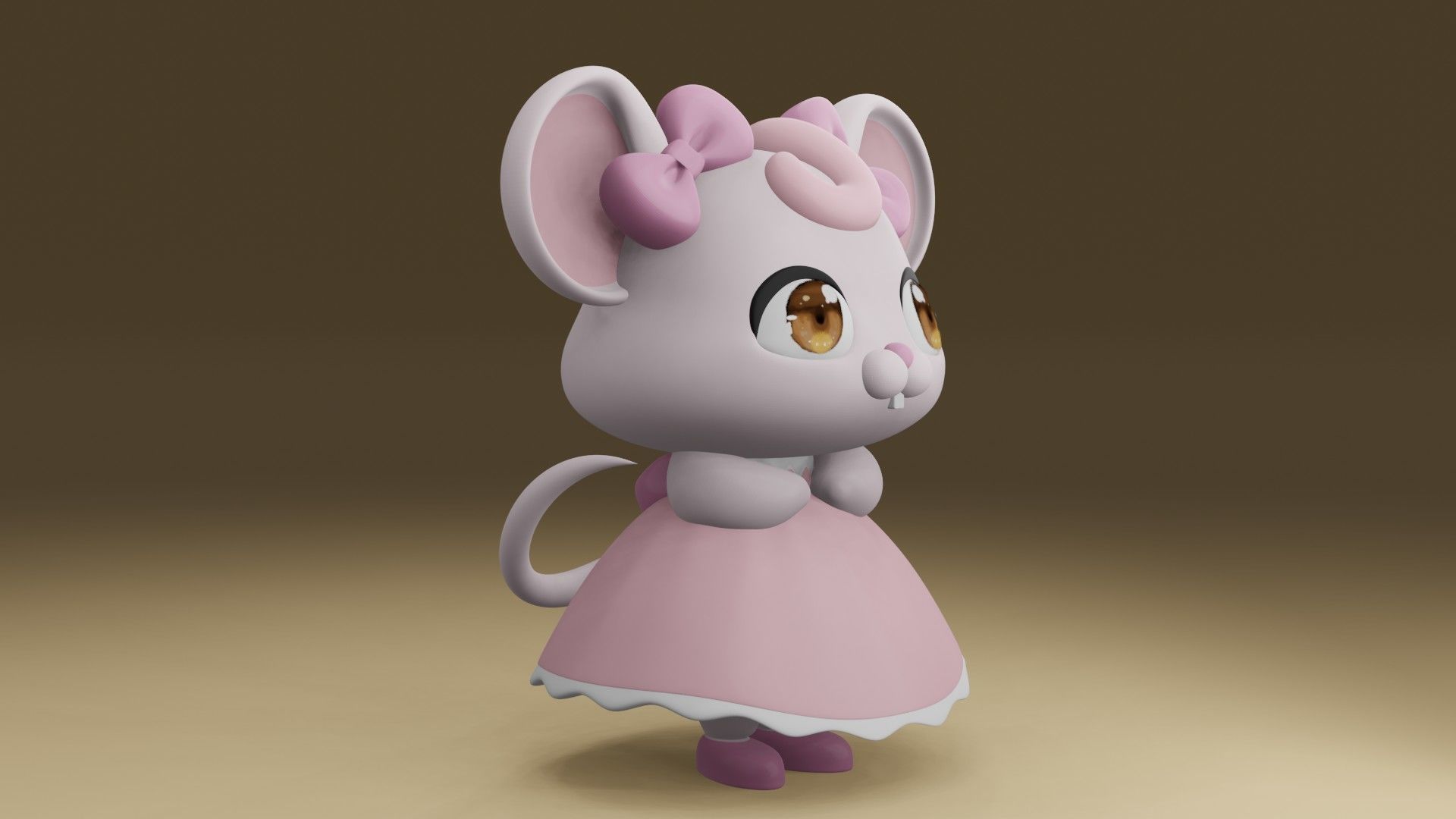 Mouse 3D print model_8
