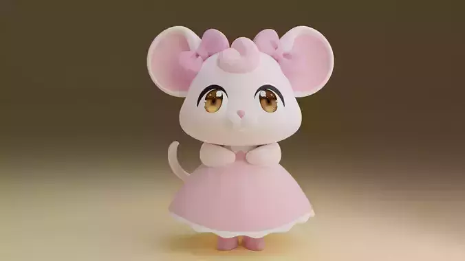 Mouse 3D print model