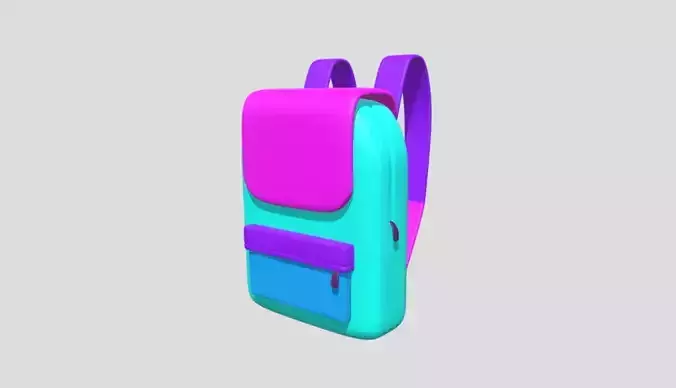 Colorful bag model