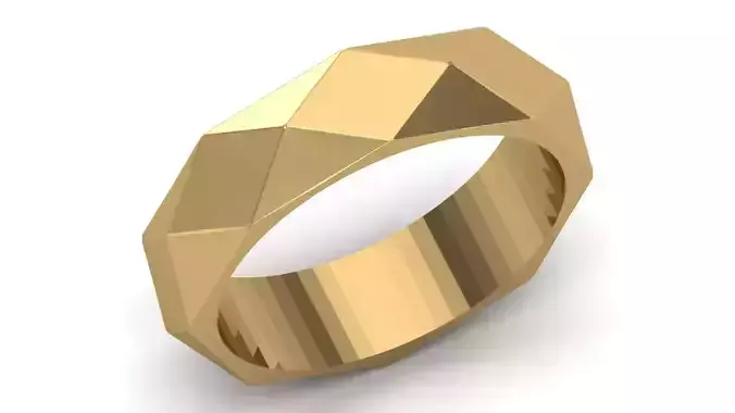 Eternity Wedding Band Ring 3D print model