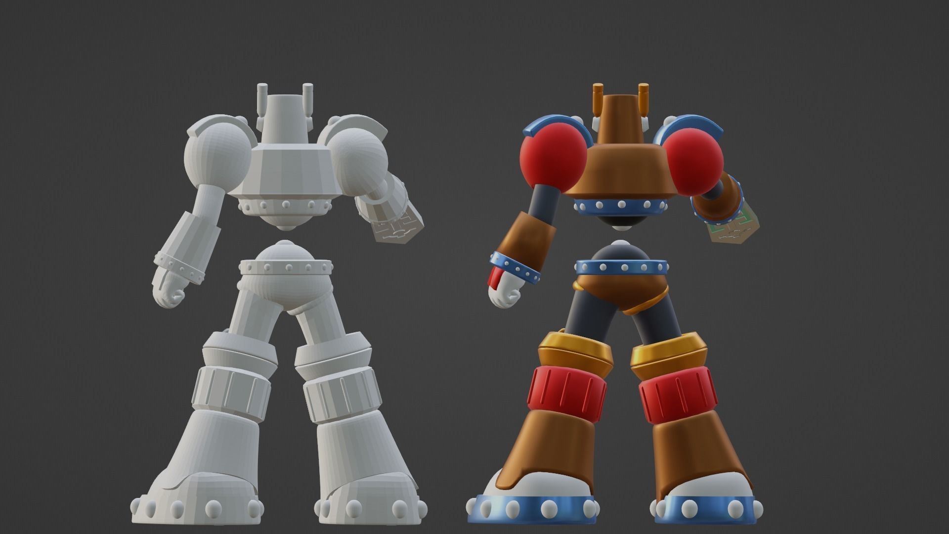 Swordman - Megaman 3D model_16