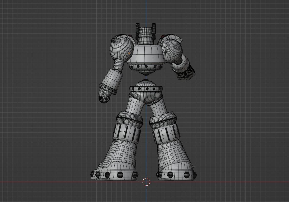 Swordman - Megaman 3D model_10