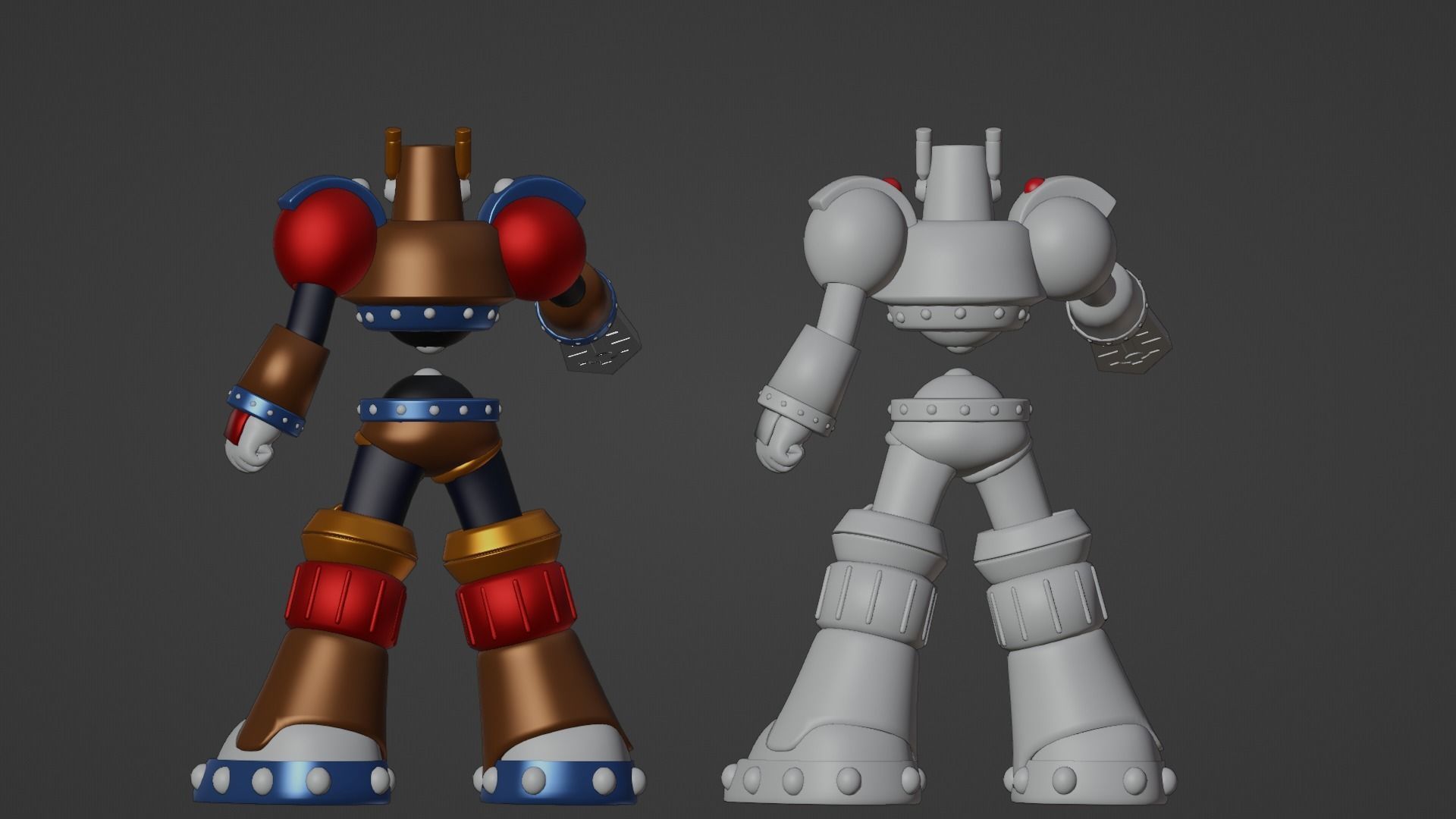 Swordman - Megaman 3D model_18