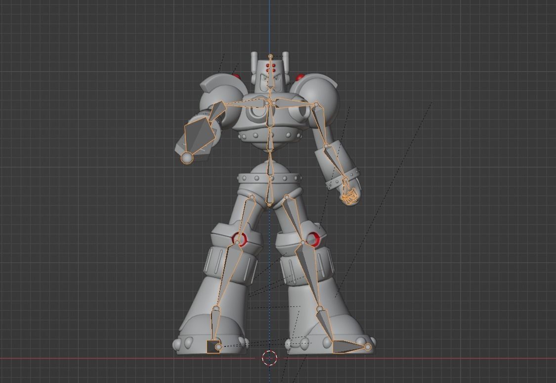 Swordman - Megaman 3D model_12