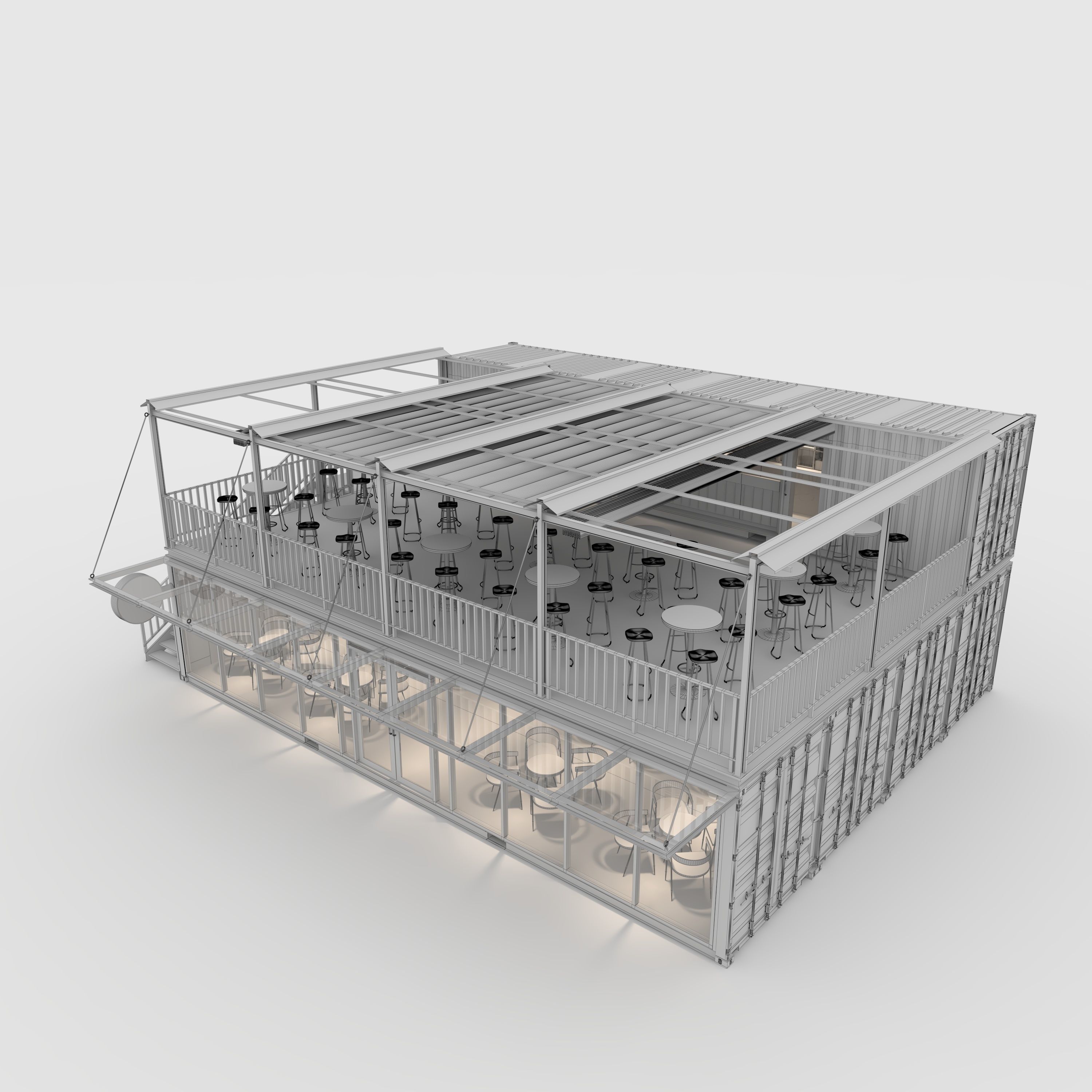 Container Cafe 15 3D model_13