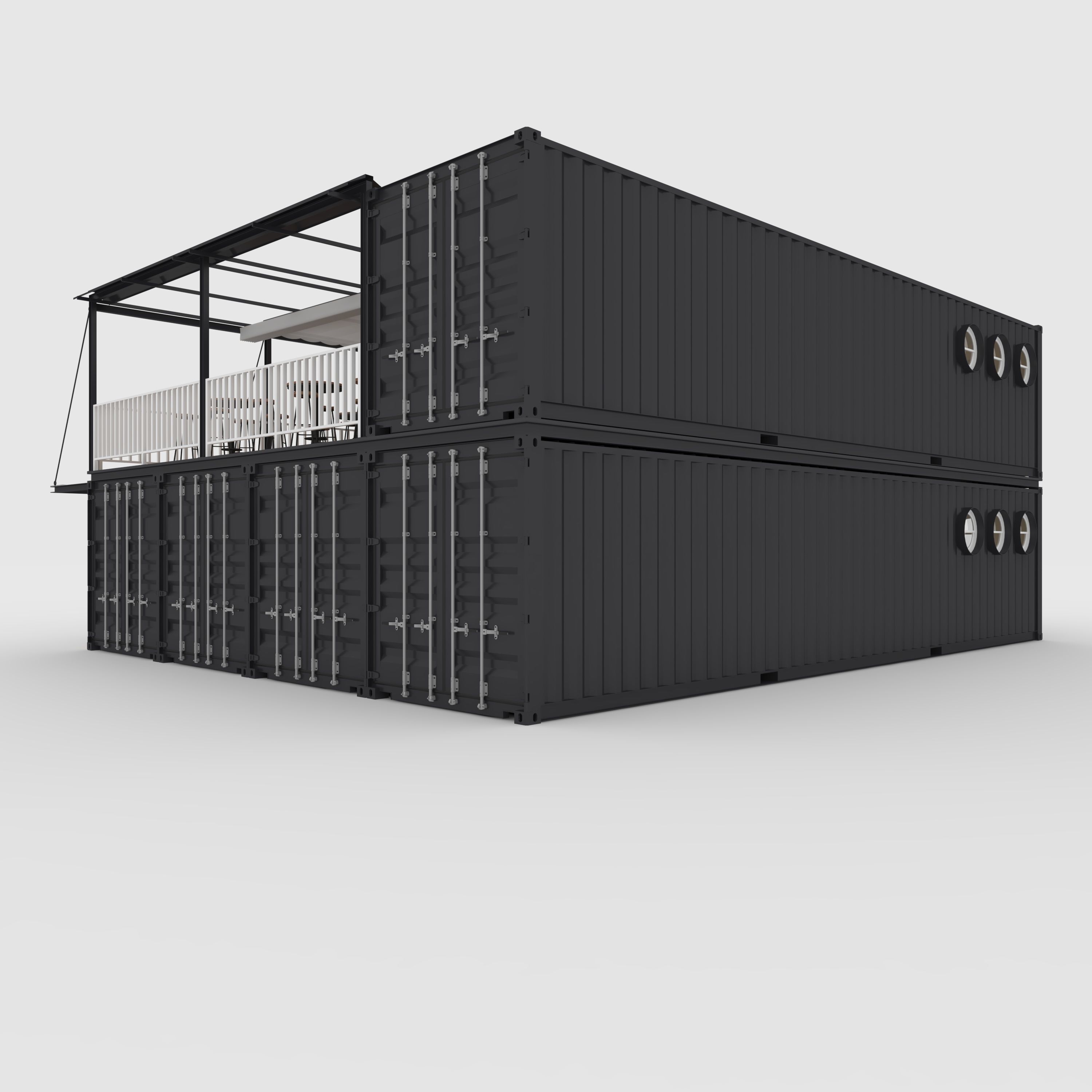 Container Cafe 15 3D model_6