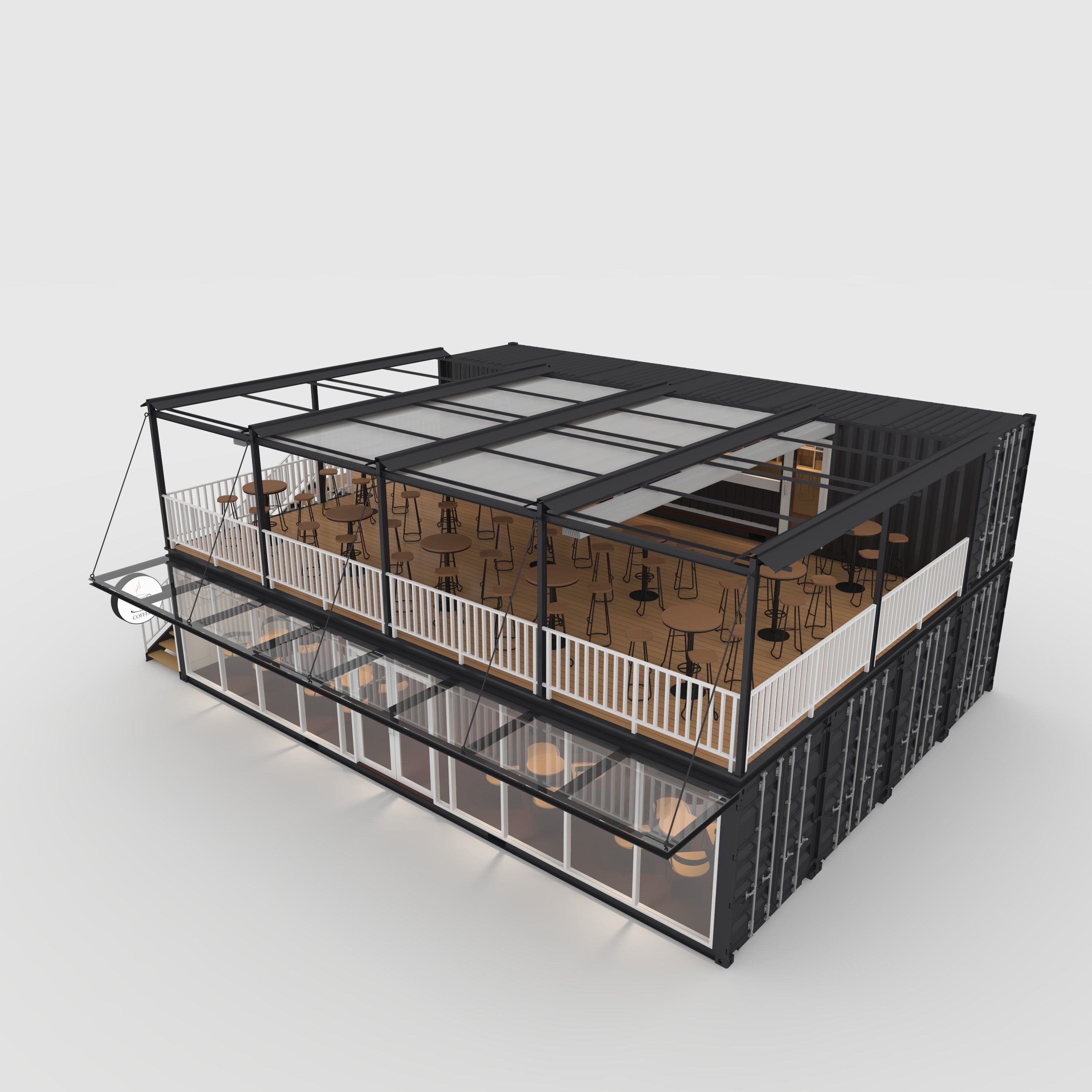 Container Cafe 15 3D model_12