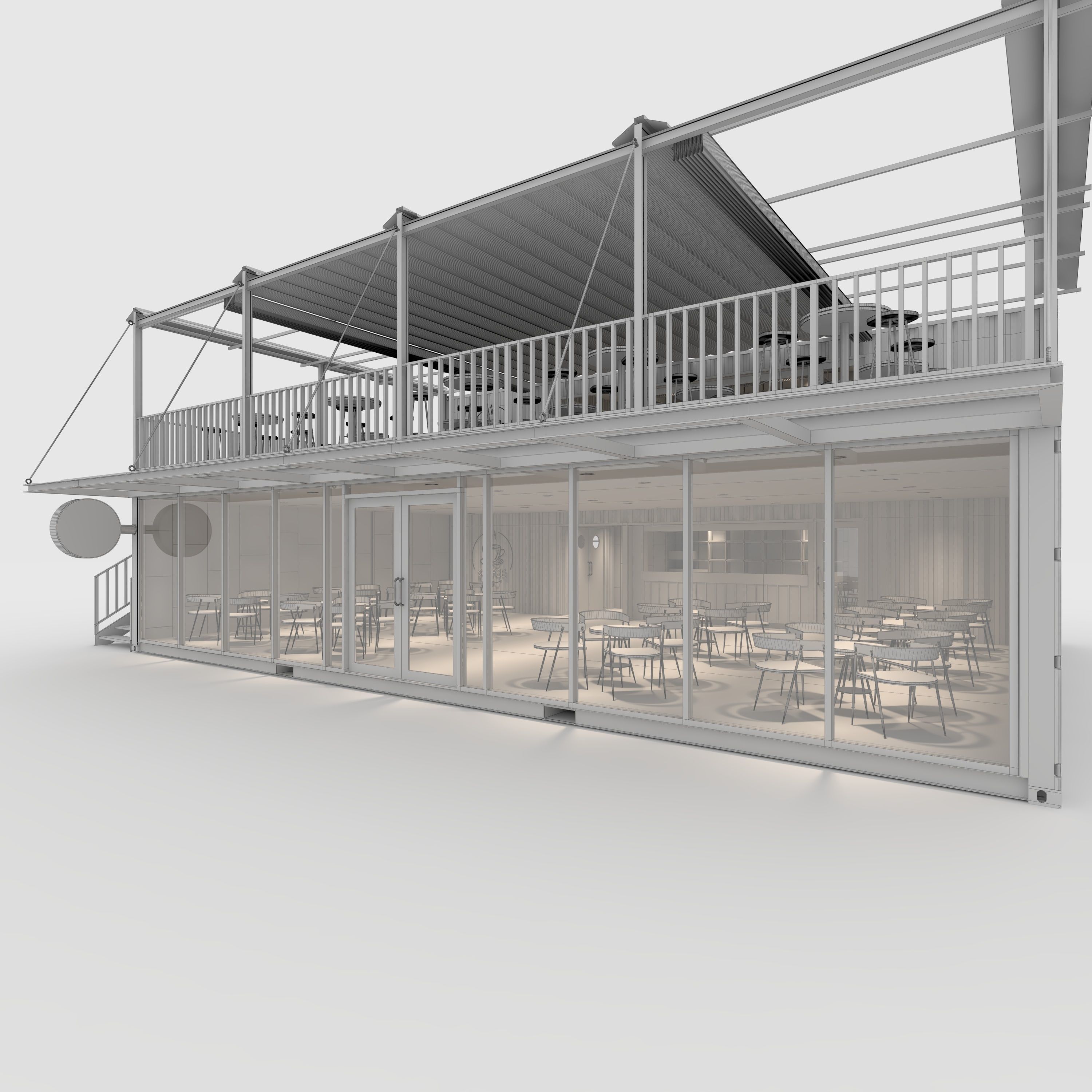 Container Cafe 15 3D model_21