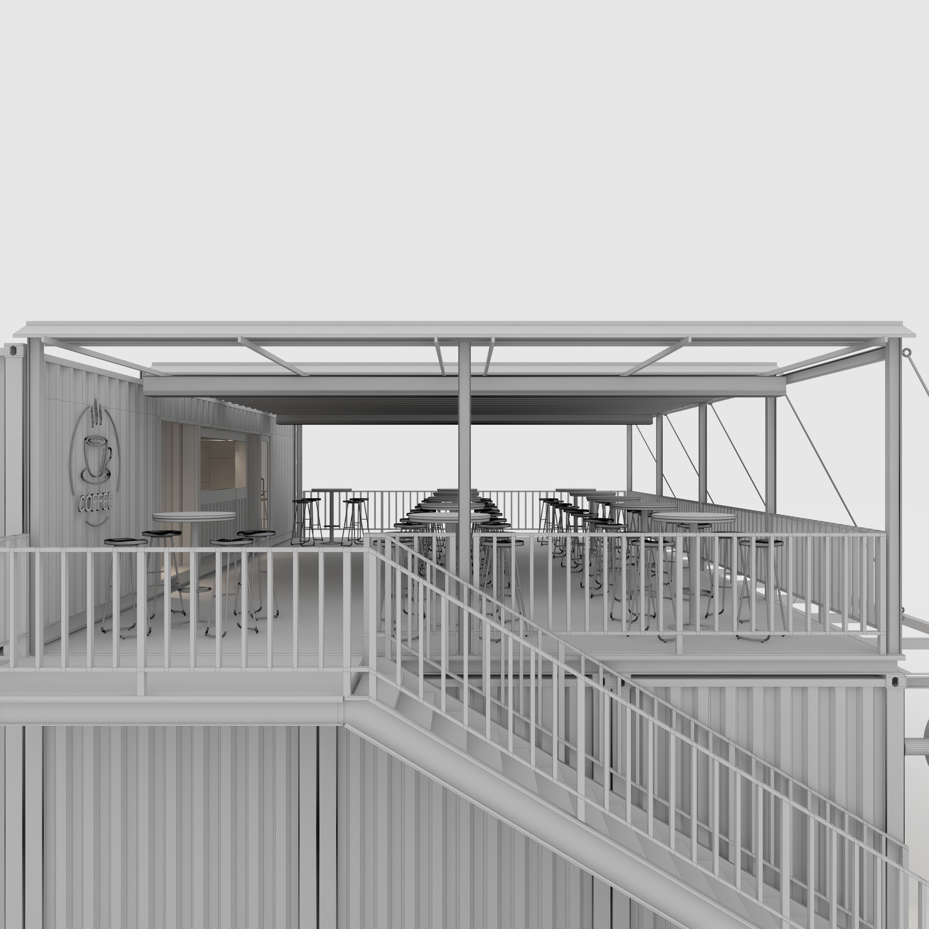 Container Cafe 15 3D model_29