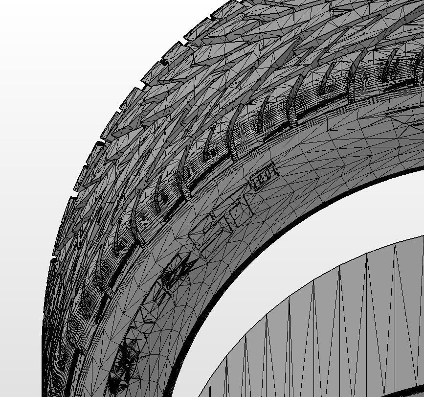 Custom wheels US Mags Flint for your scale model  3D print model_13