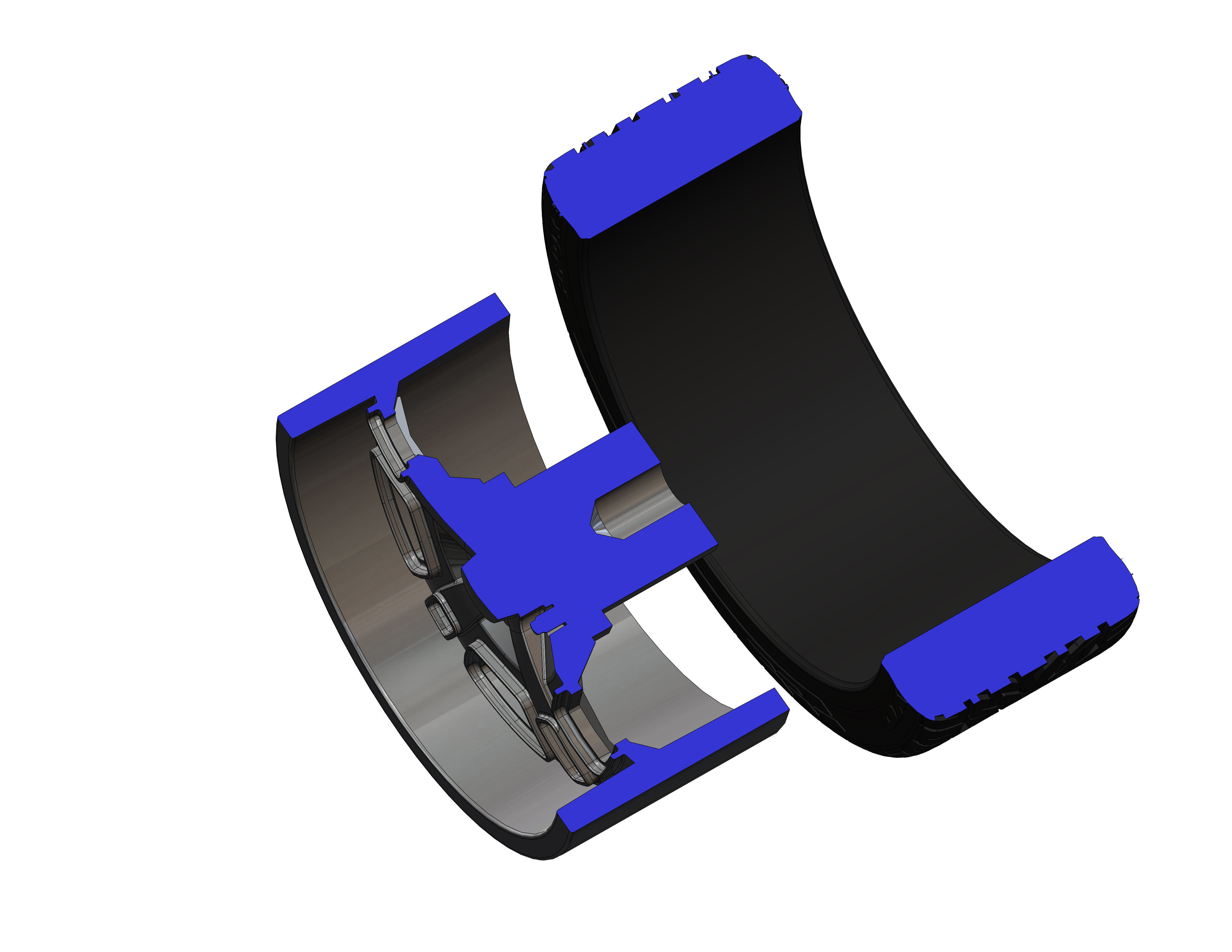 Custom wheels US Mags Flint for your scale model  3D print model_9
