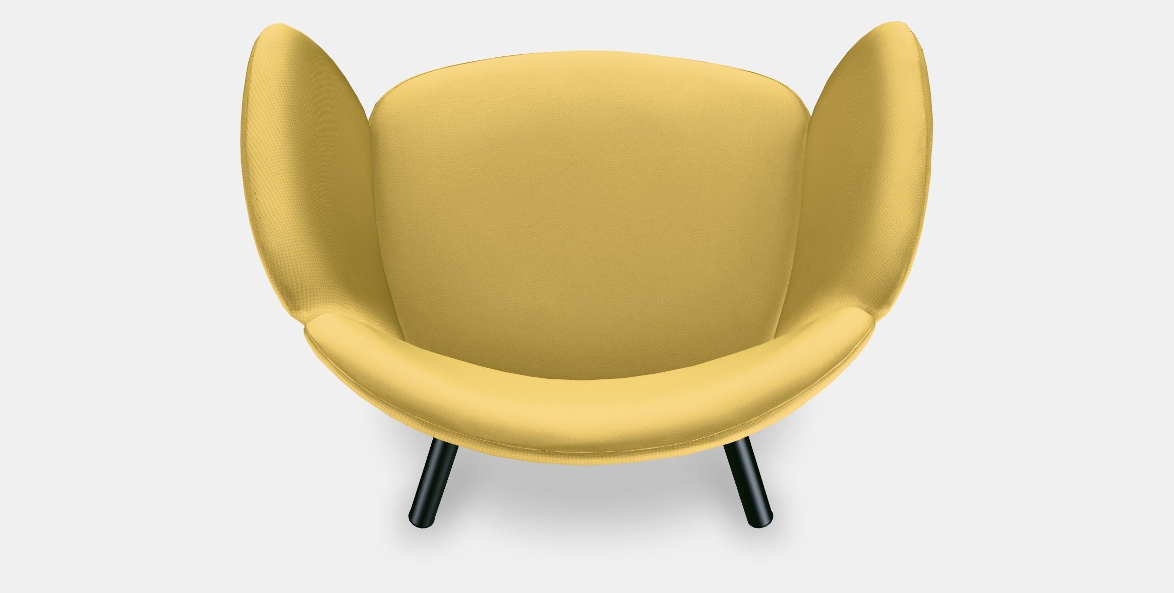 HERRAKRA Armchair Low-poly 3D model_10