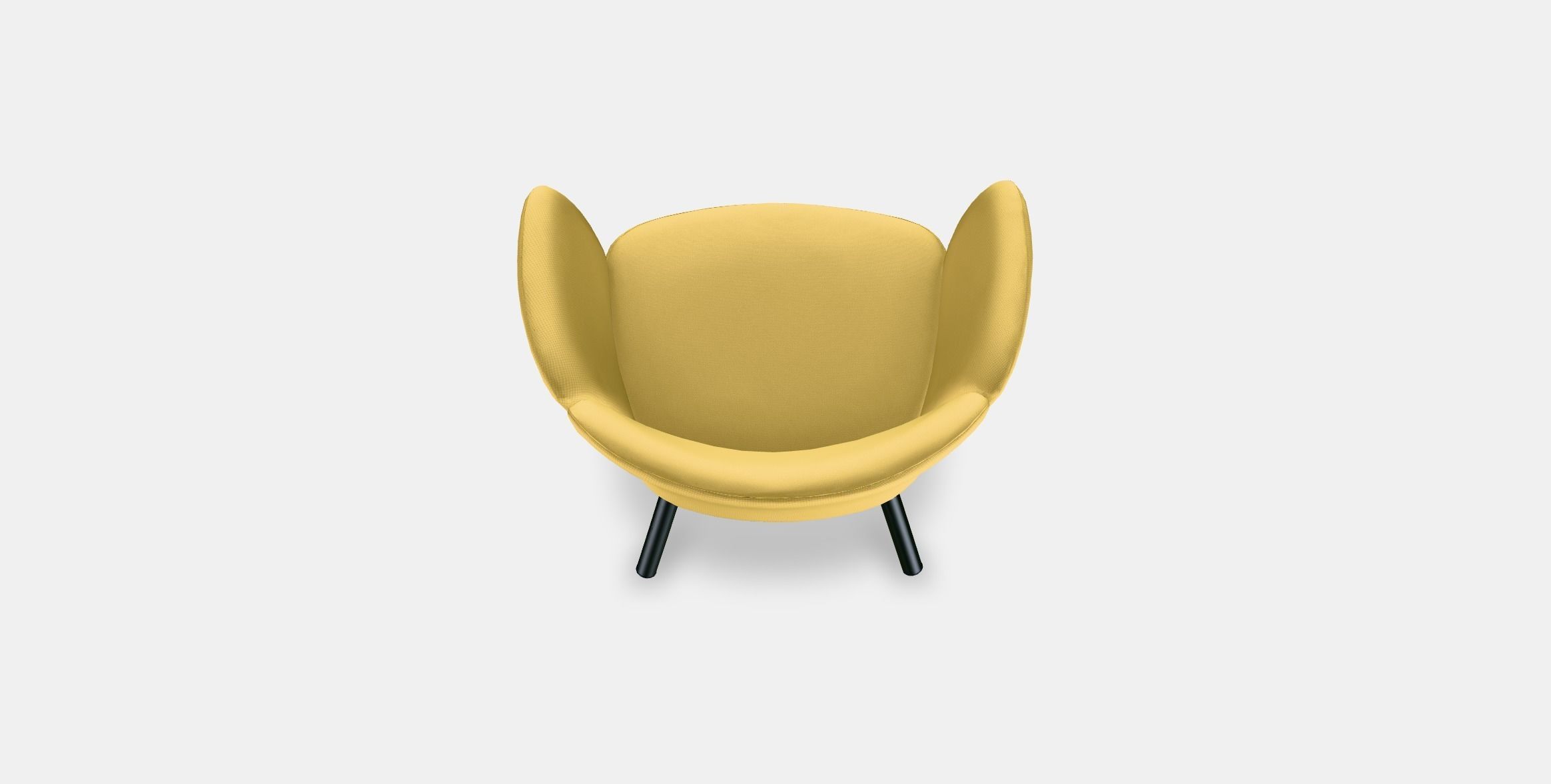 HERRAKRA Armchair Low-poly 3D model_4