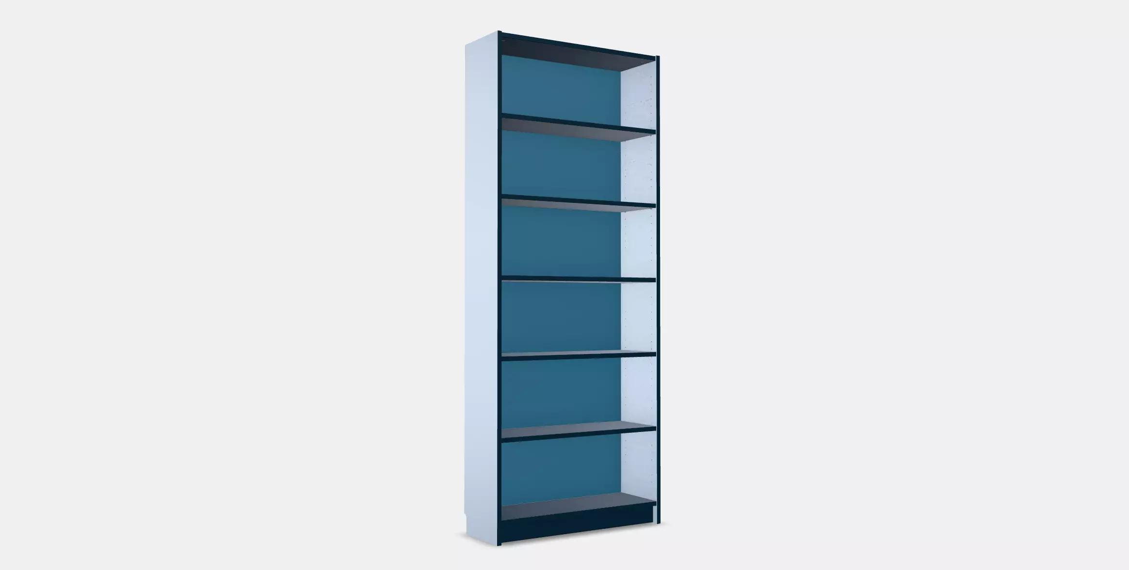 BILLY Bookcase Low-poly 3D model