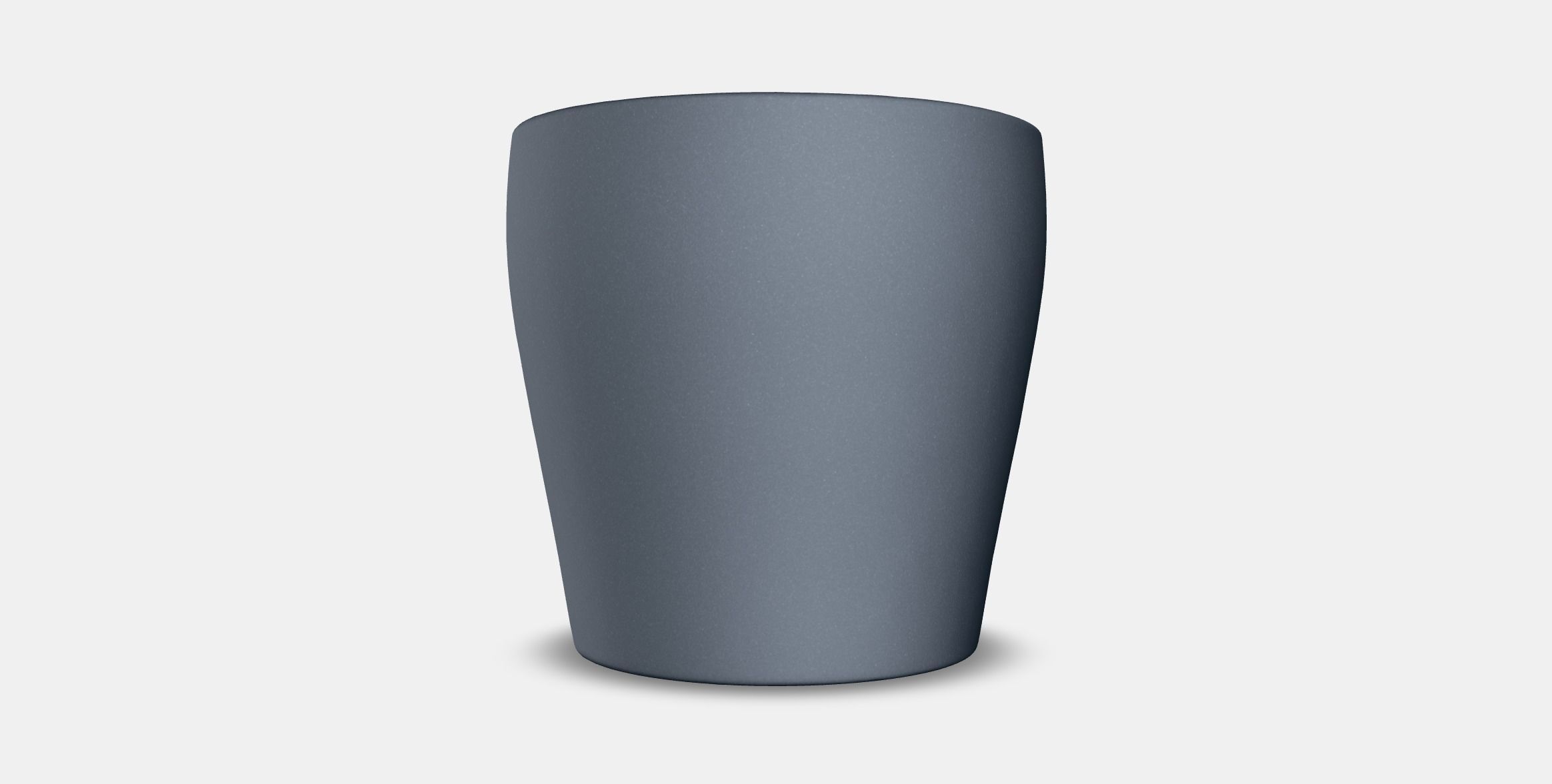PERSILLADE Plant pot Low-poly 3D model_5