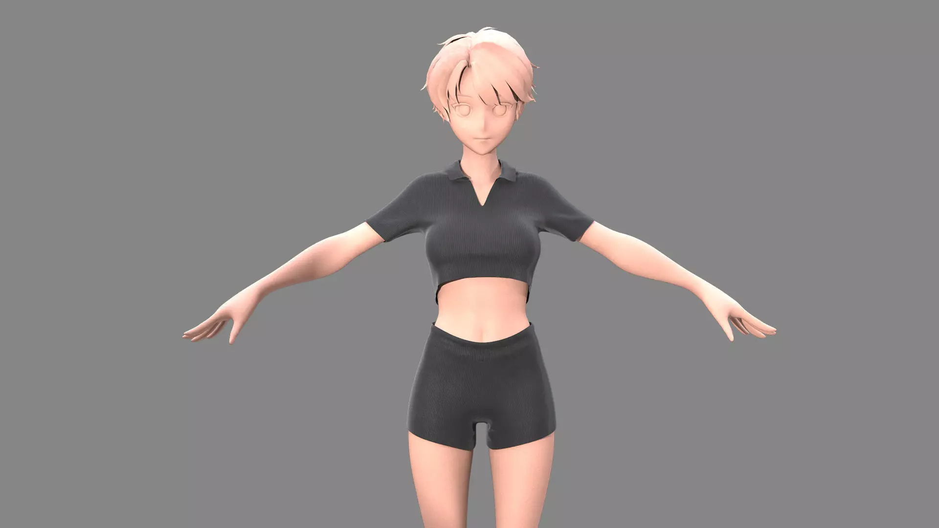 Female Set Free 3D model
